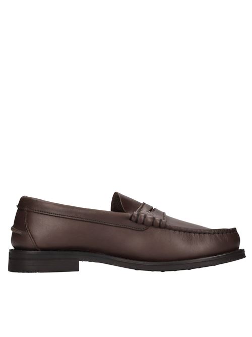 Mocassini in pelle SAXONE | RF14-B PULL UPMARRONE